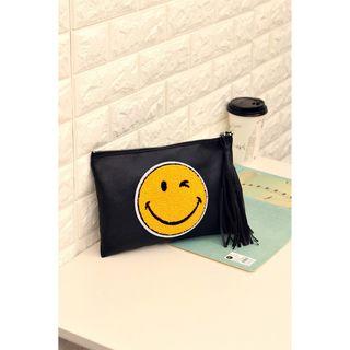 Applique Clutch Bag