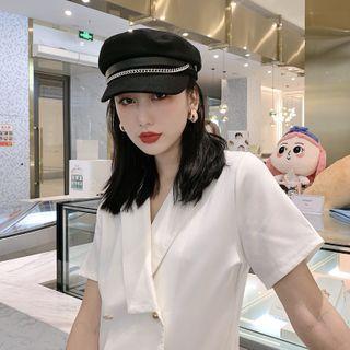 Chain Newsboy Cap