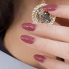 Cosplus - 0121 Nail Gel Polish Sweet Bean Collection 318 Burgundy Brown 8ml