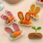 Plant Knit Hair Clip (various Designs)