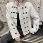 Frog Buttoned Lace Jacket