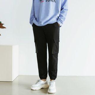 Plus Size Cotton Cargo Pants