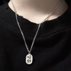 Chinese Character Necklace As Shown In Figure - One Size