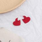 Alloy Heart Earring 1 Pair - E2576 - As Shown In Figure - One Size