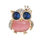 Embellished Owl Brooch