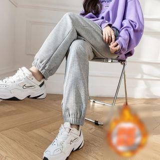 Chenille Sports Casual Pants