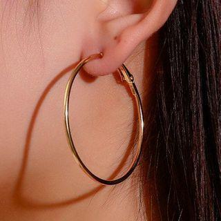 Set Of 12: Hoop Drop Earring