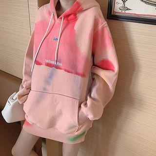 Print Loose-fit Hoodie As Figure - One Size