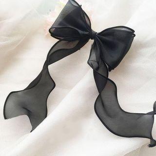 Tulle Ribbon Hair Tie/clip