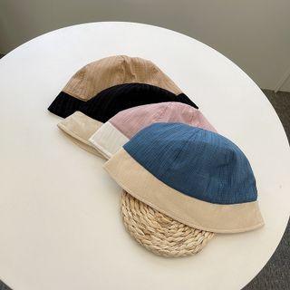 Two-tone Panel Bucket Hat