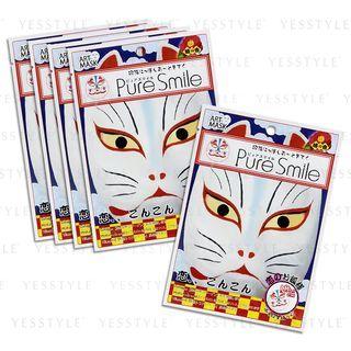 Sun Smile - Pure Smile Nippon Art Mask (koino Okitunesam) 5 Pcs
