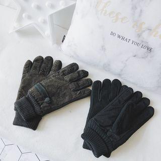 Stitched Detail Gloves