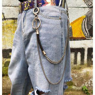 Layered Pants Waist Chain As Shown In Figure - One Size