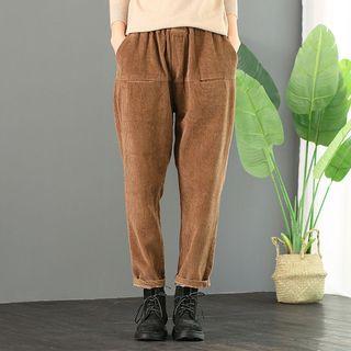 Plain Shift Pants