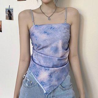 Patterned Camisole Top Purple - One Size