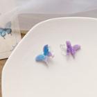 Plastic Butterfly Dangle Earring