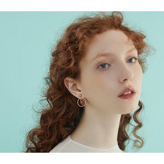 925 Sterling Silver Fruit Dangle Earring