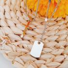 Cross Layered Necklace Silver - One Size