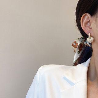Faux Pearl Drop Earring 1 Pair - E3137 - Gold - One Size