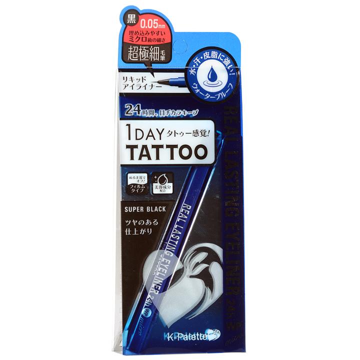 K-palette - 1 Day Tattoo Real Lasting Eyeliner 24h Waterproof - Micro (#01 Super Black) 0.5ml