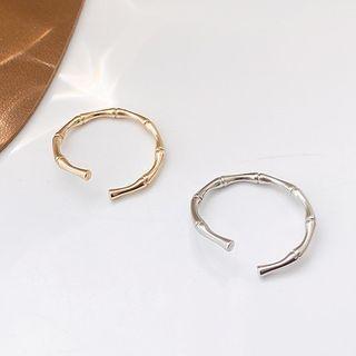 Bamboo Alloy Open Ring
