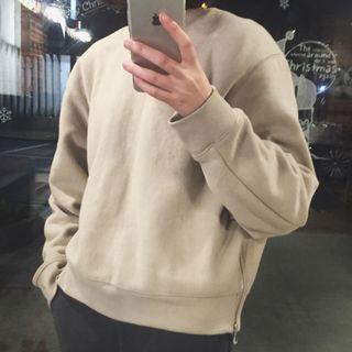 Side-zip Sweatshirt