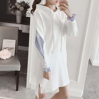 Layered Hoodie Dress