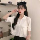 Short-sleeve Cardigan Jacket Top