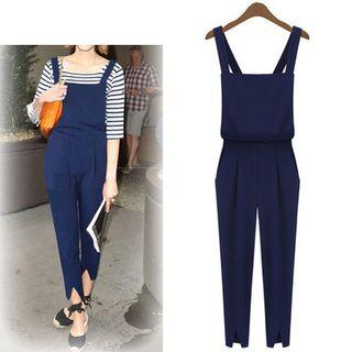 Notch Hem Jumper Pants