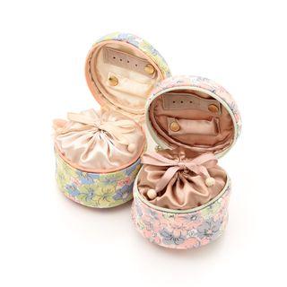 Floral Print Jewelry Pouch