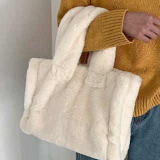 Eco-fur Tote Bag