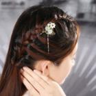 Gemstone Floral Headpiece As Shown In Figure - One Size