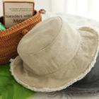 Fringed Washed Bucket Hat