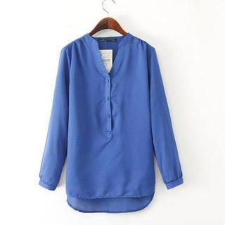Half-placket Blouse
