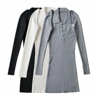 Set: Knit Shrug + Sleeveless Bodycon Dress