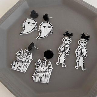 Halloween Acrylic Dangle Earring (various Designs)