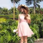 Strappy Shift A-line Dress