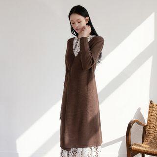 Long Wrap Cardigan