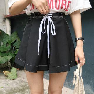 High-waist Loose-fit Skort