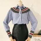 Ribbed Panel Shirt