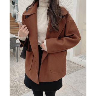 Double-breasted Patch-pocket Jacket