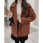 Double-breasted Patch-pocket Jacket