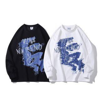 Print Sweatshirt / Short-sleeve Print T-shirt