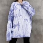 Tie Dye Sweater Light Purple - One Size