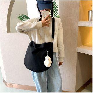 Bear Charm Crossbody Bag
