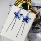 Acrylic Star Fringed Earring As Shown In Figure - One Size