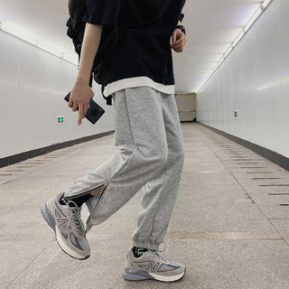 Zip Split Sweatpants