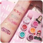 Chimi Chimi - Face Makeup Sequins Glitter (various Designs)