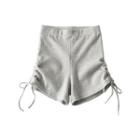 Drawstring Fitted Shorts