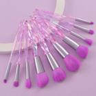 Set Of 10 : Make-up Brush Set Of 10 - 22062102 - Purple - One Size